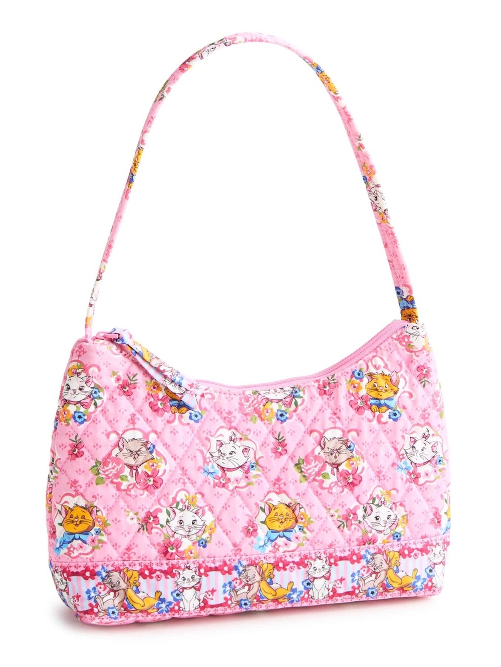 Vera Bradley Post Shoulder Bag and Zip ID case THE ARISTOCATS NWT